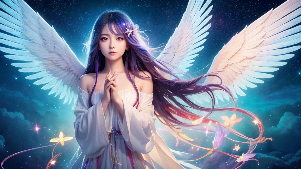Create a unique painting, 「Heavenly Dream」Inspired by.,', He combines space imagery and dreamscapes to create surreal masterpieces., planet, Sparkling colors, wallpaper, Trending on Instagram, Something different, Meaning of life