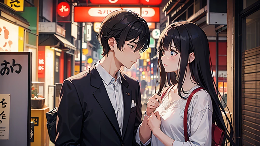The couple who became lovers,Tokyo,20th Generation,delicately,8K