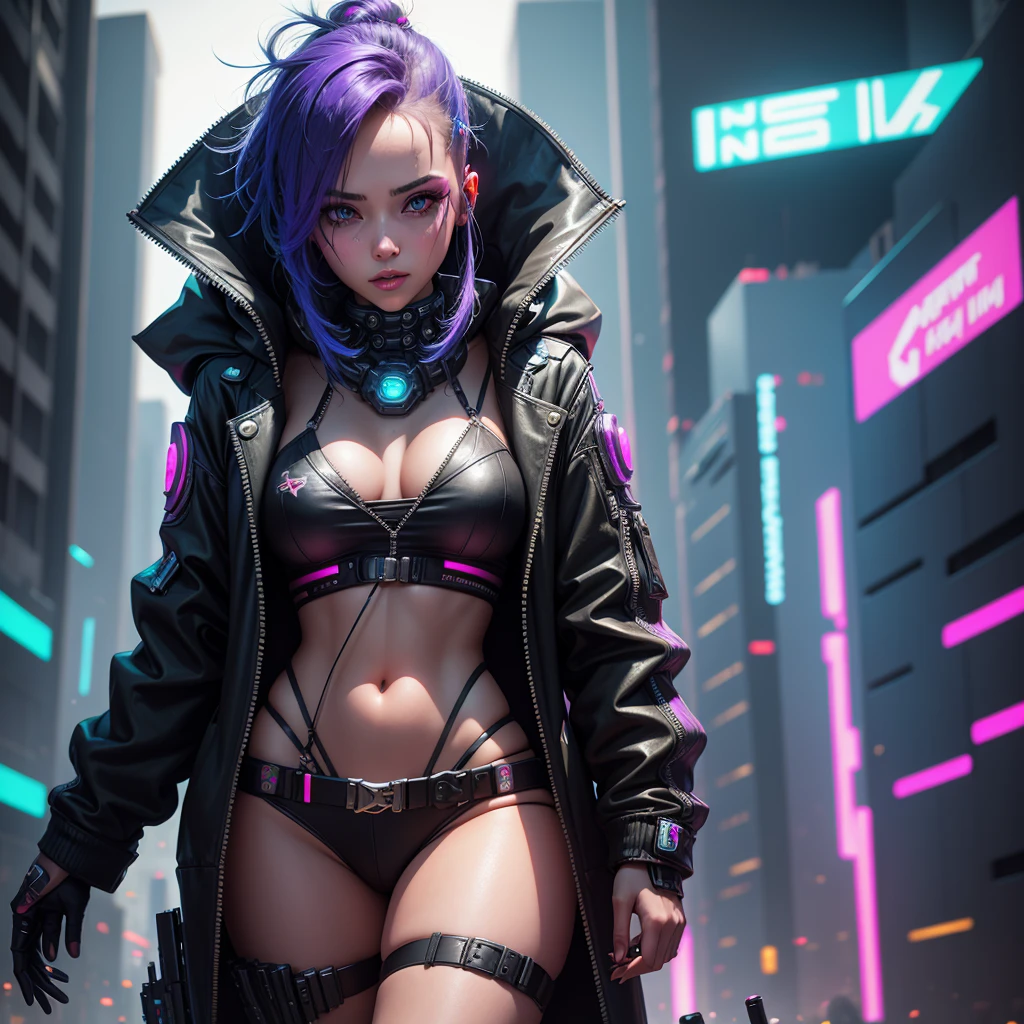 cyberpunk girl