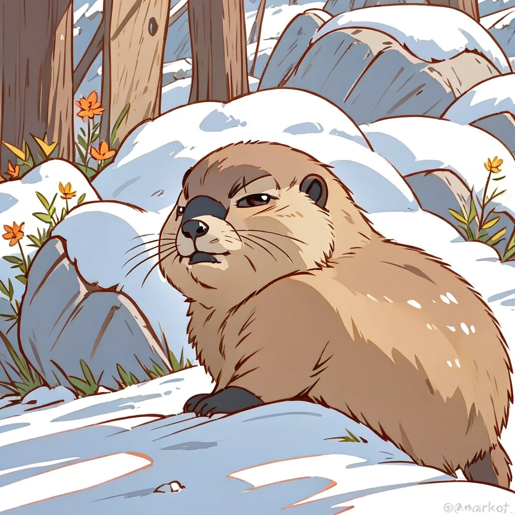 A marmot