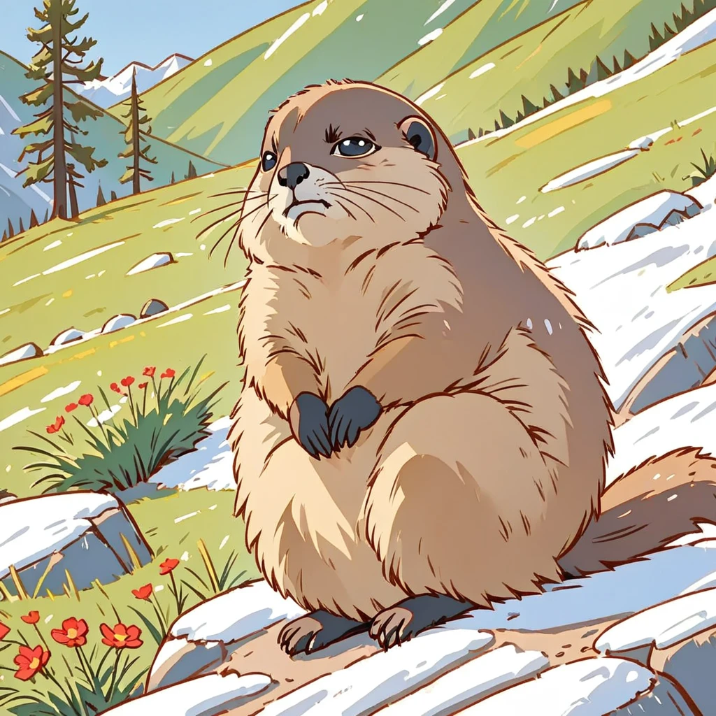 A marmot