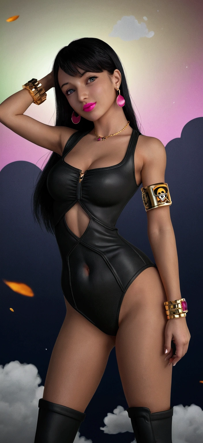 Realistic,girl,ice cream licking,bikini,night, sexy