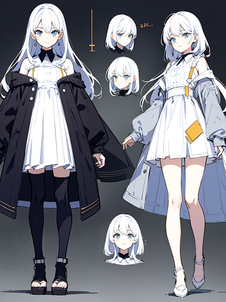  sketch (Character design sheet, same characters, whole body, Three-View, front, ~ ~ ~ side, return),(Very bright:1.1), White Background, [1 Girl:7], (Tilt your head:1.2), ([sketch|watercolor \(Moderate\)]:1.15),Chaotic Abstractな背景, Vector Trace, Gradient Blending, Bright colors, that&#39;wonderful, 非常にdetailed, Complex, (Very low contrast:1.4）,full body, Artistic elements add depth to the work. The overall atmosphere is creepy and nightmarish..., With a unique artistic touch. This movie is、The dark and crazy world of horror movies depicted in HD., Evoke visual stimuli and aesthetic sense, It will terrify and excite the audience....,watercolor画, （Lightless, Eyes without highlights, Evil Eye, A bad looking person with white eyes, It&#39;s a red eyeliner）,whole body絵, Wearing a maid outfit and （Gradient braided hair, (Light purple hair), (Ink blotches:1.1), (pale:1.2),(Light purple:1.2),(Light green:1.2)　and a mature face,tall, Wearing black tights,Green Eyes, The skin is hidden　and maid, The background is a dark and desolate landscape, Horror movie atmosphere. Her figure is extremely beautiful, Emphasizing the dark and crazy elements. Skillfully expressing the effects of light and shadow, detailed, The face and expression of the black costume are also carefully drawn...,sketch (Character design sheet, same characters, whole body, Three-View, front, ~ ~ ~ side, return) and 1 female, Nervous,Cowboy Shot,,(Very bright:1.1), White Background, [1 Girl:7], (Tilt your head:1.2), ([sketch|watercolor \(Moderate\)]:1.15),Chaotic Abstract
