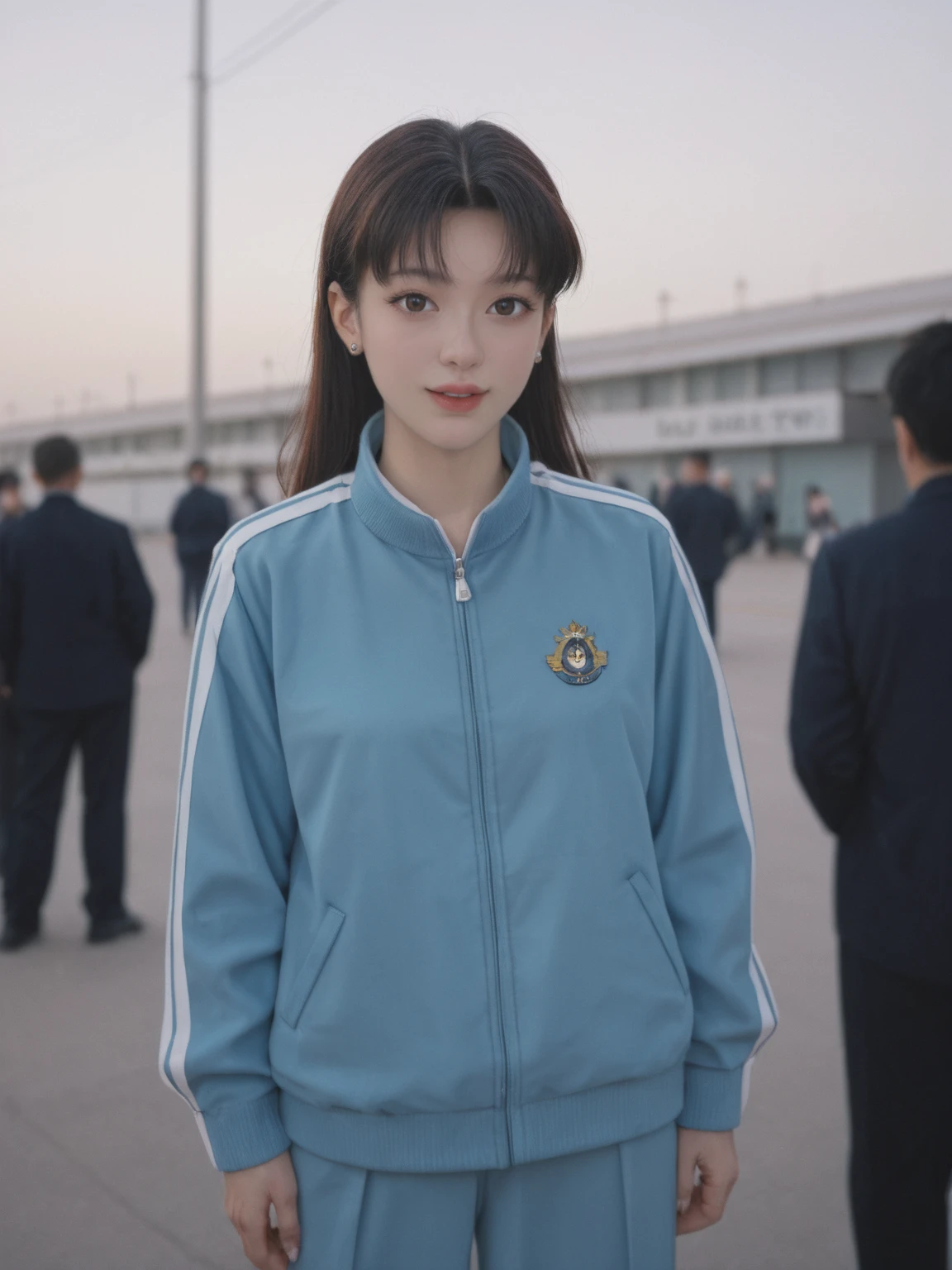 score_9, score_8_up, score_7_up, Misato Katsuragi, NERV operations director, mentor to pilots, love for penguins,