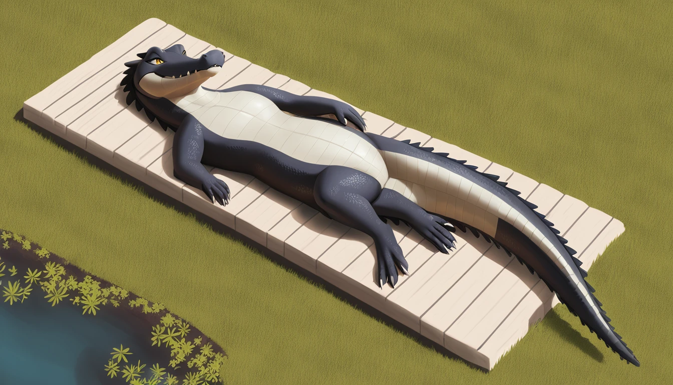 8k, fine details, (ultra detailed), a beautiful and detailed full size portrait of a female anthro dinosaur, velociraptor, ((black body, black skin)), blue eyes, lizard eyes, tail, bedroom eyes, High Dynamic Range, cinematic shot, detailed eyes, big body goddess, kenket, Ross Tran,ruan jia, vip, trending on artstation,foxovh, cenematic lighting, big breaths, big breaths, big , big , big , full body, ((covering self, looking at viewer)), side view, standing, arms behn head, smile, open mouth, sweating, wet, interior, , big ass big ass Wide thighs wide thighs big big ((side
view)) ((In the Modern indoor pool in front of the reception)) ((Resting on a deckchair)) ((lying on a deckchair))duo teasing, two female, beach, slingshot bikini, cameltoe,, at beach, outdoors, sling-bikini top, boobsqueeze, big breasts,(((duo))) ((They change in the changing room))Changing room