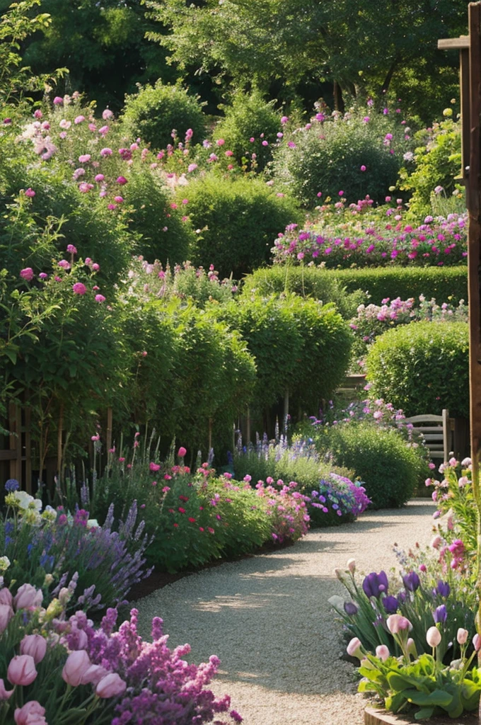 blooming garden