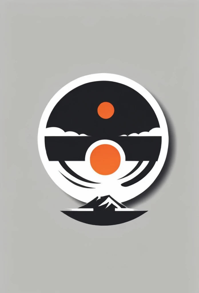 Fashionable logos of the Japanese construction industry

Japanese office architecture logo

Pretty cool
chic and modern design

an orange sunset

A logo with a cool Japanese-style square office in a circle-shaped logo

The logo is monotone in white, black and gray

Only the sky above the house is designed to be orange

White background