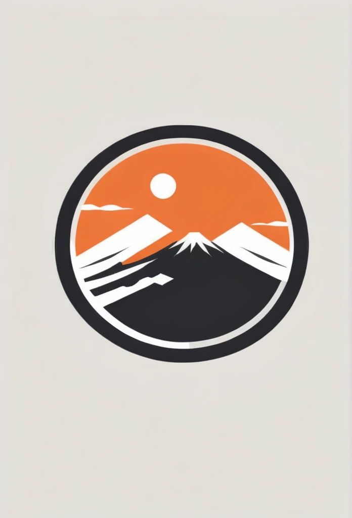 Fashionable logos of the Japanese construction industry
Japanese office architecture logo
Pretty cool
chic and modern design
an orange sunset
A logo with a cool Japanese-style square office in a circle-shaped logo
The logo is monotone in white, black and gray
Only the sky above the house is designed to be orange
White background