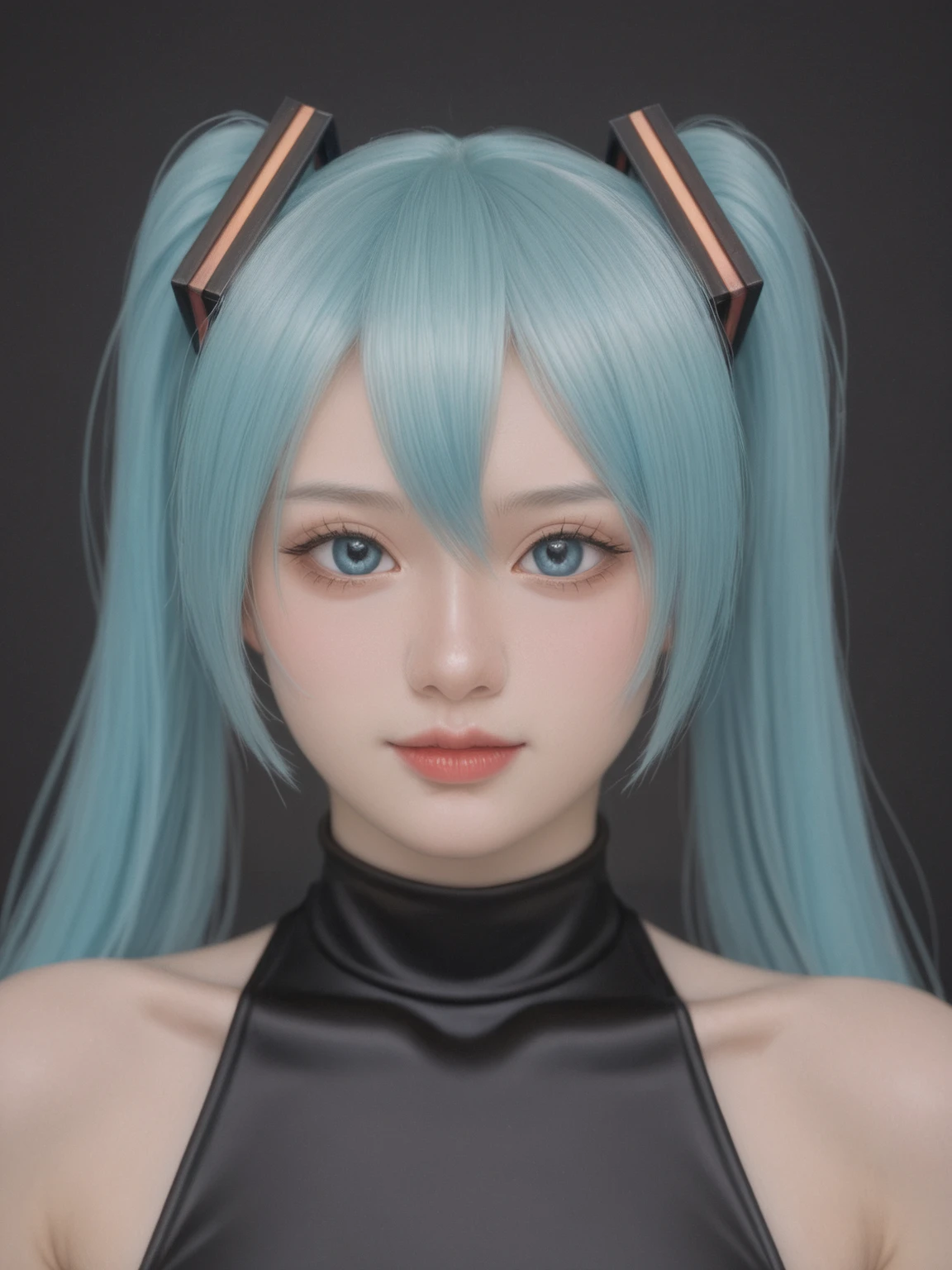 score_9, score_8_up, score_7_up, BREAK, In a futuristic sci-fi setting, behold the enchanting figure of a single girl, embodying the essence of Hatsune Miku. Her eyes glow with an otherworldly light, reflecting a fusion of technology and artistry. Draped in a sleek, plasma-tech outfit, she exudes a sense of advanced sophistication. The outfit is adorned with intricate plasma filaments, weaving a pattern of light and energy across her form. Her skin appears to be composed of vibrant, colored plasma, pulsating with an ethereal glow.