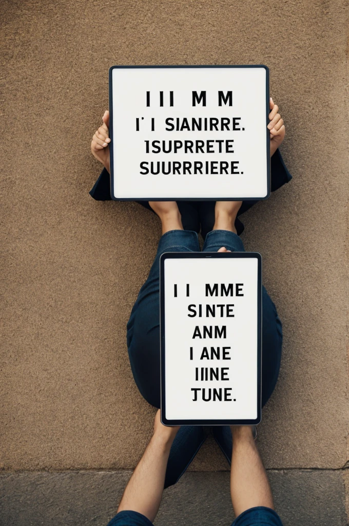 Text is Spanish "I AM AN INEXHAUSTABLE SOURCE OF INCOME"