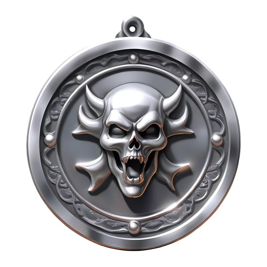 a geisterjäger medal, vector design, ghost, creepy, horror, no background, (best quality,4k,8k,highres,masterpiece:1.2),ultra-detailed,(realistic,photorealistic,photo-realistic:1.37),dark gothic style, monochrome color palette, dramatic chiaroscuro lighting, eerie atmosphere, intricate details, highly detailed, cinematic composition, moody, haunting, supernatural, ethereal, paranormal