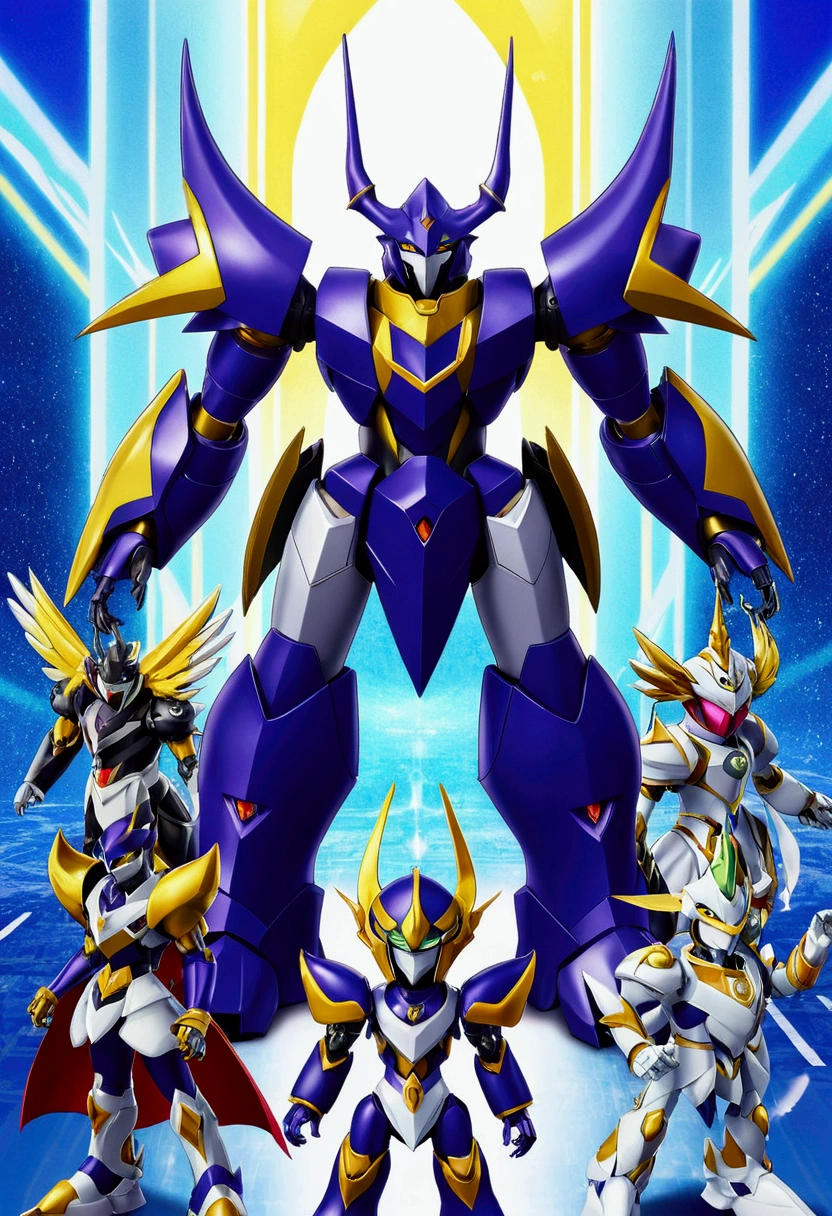 Digimon、Alphamon、Royal Knights