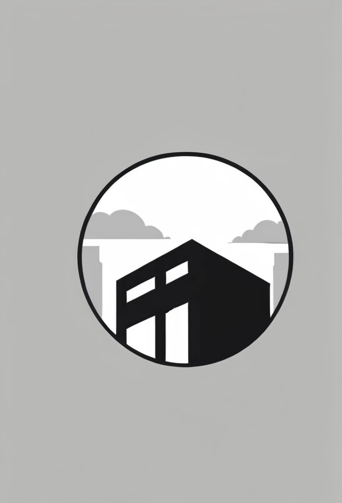 a stylish logo for the construction industry
Logo of a square low-rise building that is long next to Japan
Pretty cool
chic and modern design
The orange sunset is withering in the building's design sky
use gray as one's logo
A logo with a cool Japanese-style square office in a circle-shaped logo
The logo is monotone in white, black and gray
Only the sky above the house is designed to be orange
White background