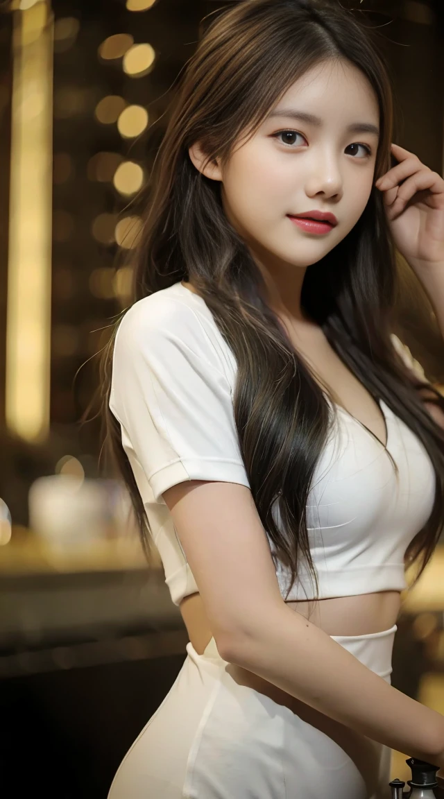 Open chess girl