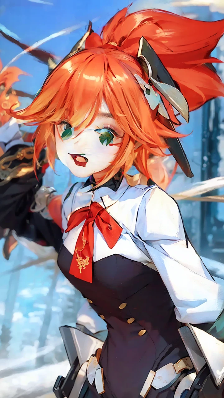 (RAW photo, best quality), (realistic, photo-realistic:1.3),best quality,highly detailed,masterpiece,ultra-detailed,illustration,1girl,upper_body,dynamic angle,world masterpiece theater,messy_long_hair,best quality,extremely detailed CG unity 8k wallpaper,ink,Amazing,cinematic lighting,lens_flare, dunhuang_style