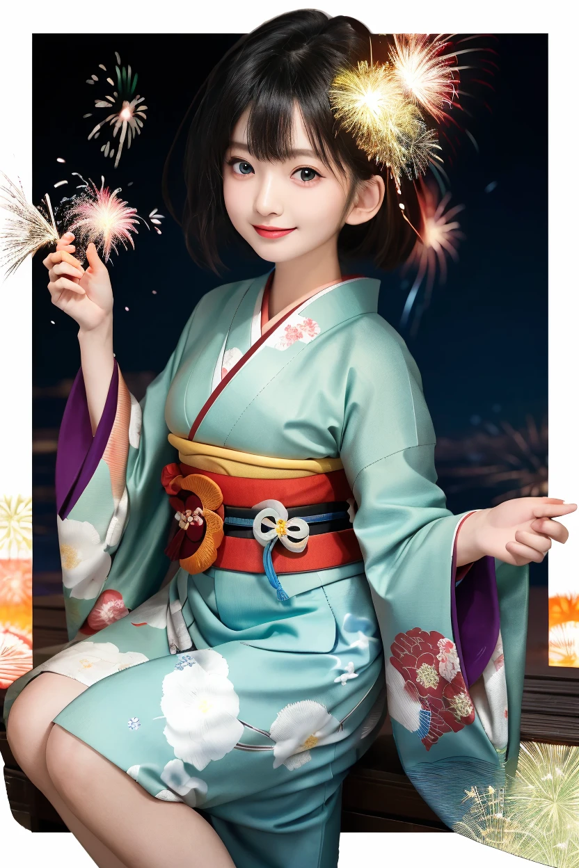 花火と浴衣