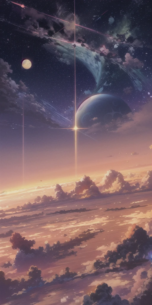 anime anime wallpapers with a view of the sky and stars, cosmic skies. by makoto shinkai, anime art wallpaper 4 k, anime art wallpaper 4k, anime art wallpaper 8 k, anime sky, amazing wallpaper, anime wallpaper 4 k, anime wallpaper 4k, 4k anime wallpaper, makoto shinkai cyril rolando, anime background art