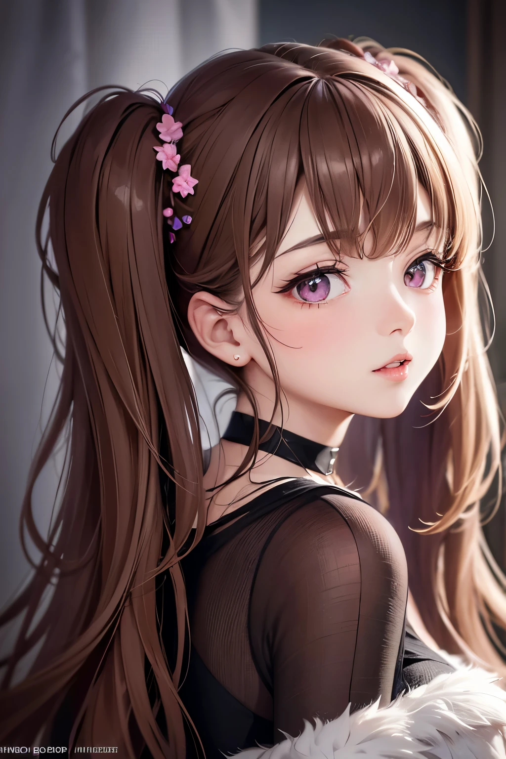masterpiece, best quality, very detailed, high resolution, expensive resolution, high resolution, 4K, 8k, Unity 8k wallpaper, highly detailed CG, masterpiece, 2D, 3D, beautiful details, depth, fine texture, best quality: 1.3, perfect focus, crispy skin, him,
Very cute anime girl, begging face on date with boyfriend, looking up, big breasts, expensive brown hair in twin tails, cute clothes
Mole under eye, looking at viewer, expensive, blush, mole, lips open,, heart, pink eyes, choker