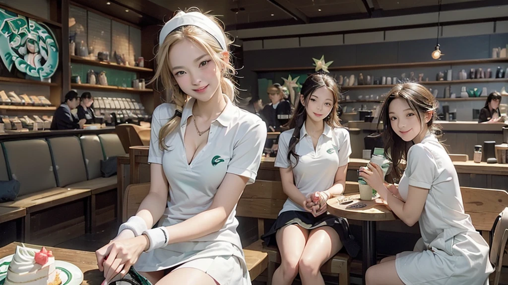 ((((((((Emphasize cleavage))))))))
((((((((A female junior high school student in a short-sleeved white tennis polo shirt))))))))
((((((((A junior high school girl in a white tennis miniskirt))))))))
(((((((お洒落でcuteInside the Starbucks store)))))))
8K、RAW Photos、Highest quality、Super detailed、Super Resolution、Ultra HD、8K壁紙、Amazing details
((((((tennis racket))))))
(((((((Inside the Starbucks store)))))))、
((((((Sit down and eat cake、Drink Starbucks coffee、smile))))))、((Heart Necklace))
Modern and sleek design:Interior design using natural materials、Many of the designs are warm and made using wood and metal.。
Large windows:自然光をたっぷり取り入れるためのLarge windowsがあり、Providing a bright and open space。
Green Interior:Potted plants are effectively placed、It creates a relaxing atmosphere。
artwork:Works by local artists、Starbucks-related art on display。
Cozy seating:Cushioned chairs and sofas、Bar sheet etc.、A variety of seating options available。
Open kitchen area:Being able to see how drinks and food are made、We provide peace of mind and transparency。
Unique lighting:Antique lamps and chandeliers、Modern lighting fixtures are used。
Comfortable background music:Relaxing music is playing、A comfortable space is provided。
Wide々Table space:一人でもグループでも使いやすいWide々There is a table with。
Community Table:There is a large table where you can socialize with other customers.。
Seasonal decorations:The decorations are themed according to the season.。
Design with a local feel:The design incorporates the local culture and characteristics.。
Fragrance production:コーヒーの香りが店内にWideがり、A space that satisfies the five senses has been created.。
Conversation with a barista:フレンドリーなConversation with a baristaが楽しめるカウンターエリアがあります。
8K、RAW Photos、Highest quality、masterpiece:1.2、Super detailed、Super Resolution、Ultra HD、8K壁紙、Amazing details、Photorealistic:1.4、Having fun by the water、Full Body Shot、Full body photo、High-resolution RAW color photos、Professional photos、A scene full of emotion、Very detailed and beautiful、Ultra HD、8K壁紙、Amazing details、Huge file sizes、Highly detailed beautiful girls、Highly detailed face Highly detailed eyes、Extremely realistic skin、 Highly detailed fingers, Highly detailed nose, Highly detailed mouth, Perfect Anatomy, Highly detailed background, Highly detailed clothing, Teen, cute女の子, Famous Japanese Idols, cute, Realistic body, Slender, White skin, Glowing Skin, Slim body, Realistic Face, Delicate eyes, double eyelid,