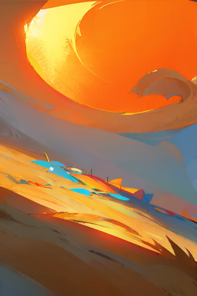 sun theme ,simple detaled, background