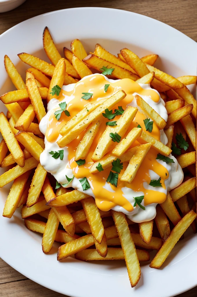 Cheese French fries