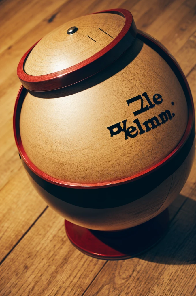 The word ‘ELMO’ written in the globe for an app,8k,ultra-realistic
