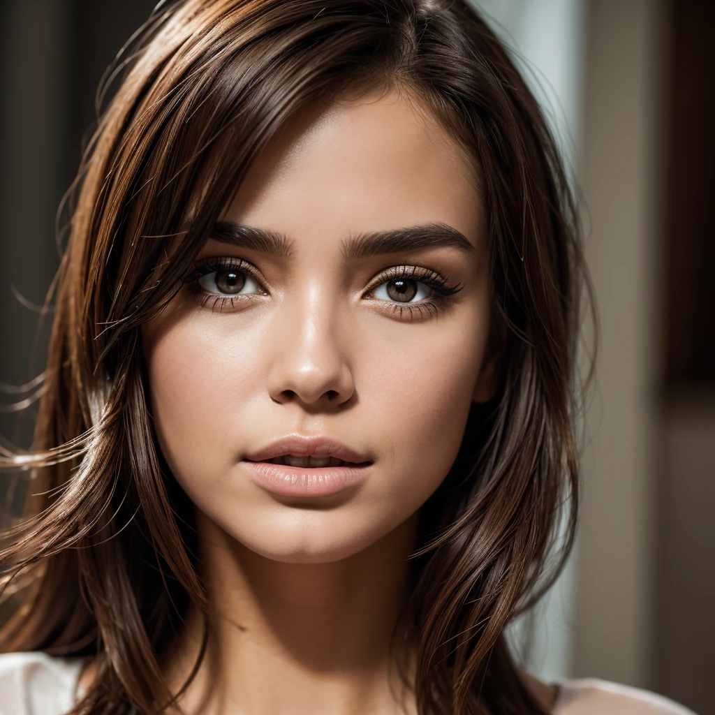 (highly detailed women face)) with brown hair and (beautiful detailled … eyes:1.2)(closed mouth:1.2), some facial imperfections, ultra detailed, beautiful girl, real human, striking features, beautiful, intricate details, tension, contrast, (high texture:1.2) (realism:1.2), high-quality rendering, stunning art, high quality, detailed skin, vibrant details, hyper-realistic, Photo Focus, DOF, Aperture, insanely detailed and intricate, character, hypermaximalist