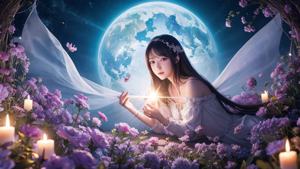 1920×1080、Like the picture、Delicate depiction、heaven、Fantasy、A world of light、magic、Wrapped in dazzling light、眩Shiiほどの黄金色の光が降り注ぐ、god々Shii、Fantasy、cute、Beauty、Adult female、Big Eyes、女godの風格、女godの飾り物、一人の美Shii美の女godの全身の画像を作ってください