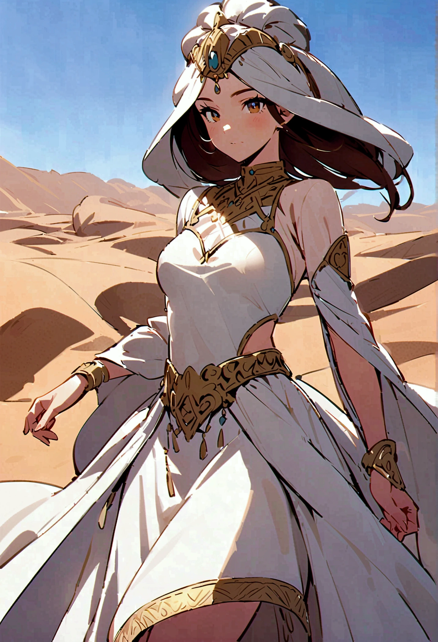 Desert Princess, full boy shot,  