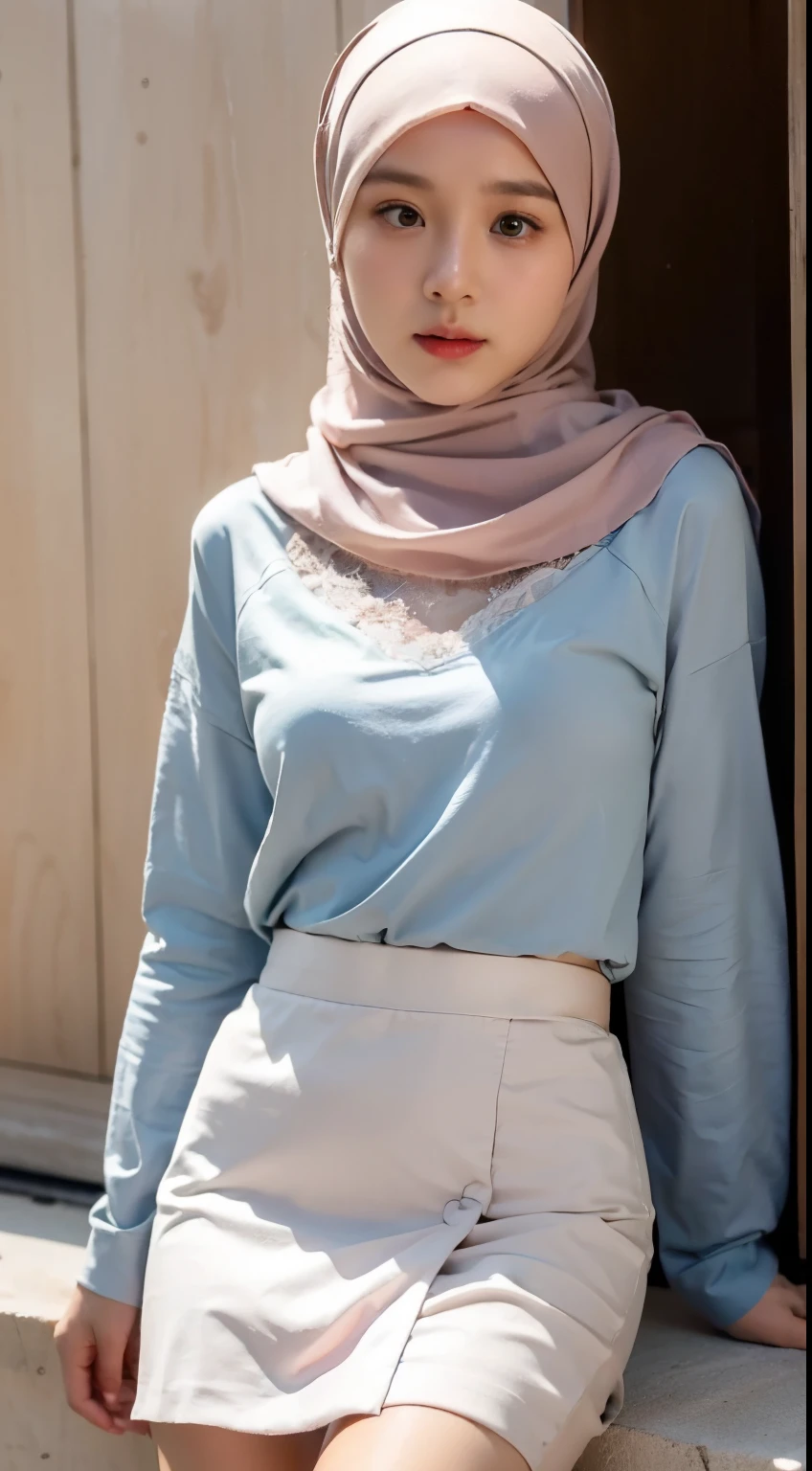 ((Flat Chest)), Naked, Angry pose, Angry face, (((HIJAB MALAY GIRL))), masutepiece, High quality, UHD 45K, Realistic face, Realistic skin feeling , A Japanese Lady, , , Very cute and baby-like face, (((FLAT CHEST))), (MATRIX WORLD), ((look In front at the camera and SADNESS)), (((NAKED))), (((CUTE GIRL))), ((RED LIPS)), ((PASTEL LACE)), ((CHUBBY)), ((UPSKIRT)), ((PINK CHECKREKED LINE MINISKIRT)).