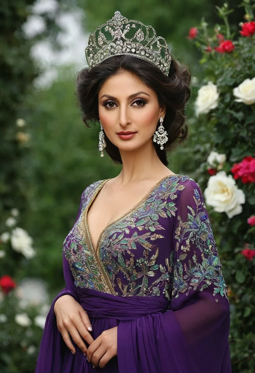 Once upon a time, in a small town, there lived a woman named Nazanin who was famous for her impeccable taste in clothing. Nazanin always wore the best and most beautiful dresses, and whenever she entered a gathering, all eyes would turn to her.