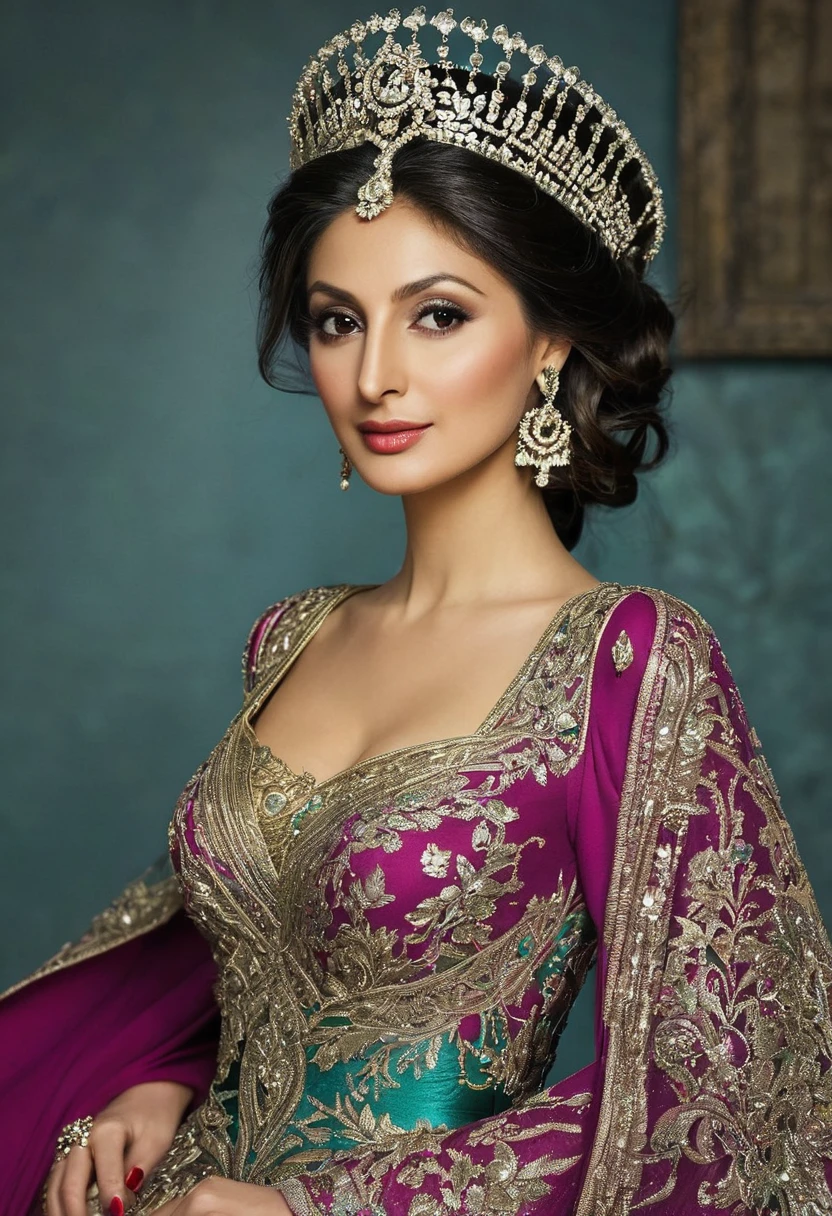 Once upon a time, in a small town, there lived a woman named Nazanin who was famous for her impeccable taste in clothing. Nazanin always wore the best and most beautiful dresses, and whenever she entered a gathering, all eyes would turn to her.