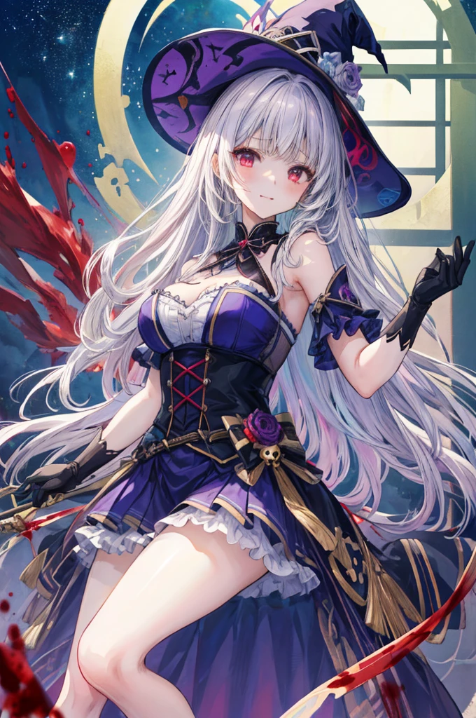 (masterpiece,Highest quality), solo,A white-haired woman is holding a candle,アニメのskullの女性の肖像,Beautiful Necromancer girl,Beautiful girl necromancer,,Smokey, Flowing white hair,厳しいeye,青白いskin,Black eyeshadow,黒いBloodと涙,Two fangs exposed,Gothic Girl Anime Characters,Beautiful Necromancer,gothic fantasy art,Dark fantasy風アート, White-haired God,Retrato de um Female Necromancer,Female Necromancer,Goddess of Death,Dark atmosphere lighting,The light shines,Mysteriouagic,Edge Light,,Swarms of Dark Monsterultiple skulls on the ground、周囲に複数のzombie、死んだ腐ったBloodに飢えた邪悪なzombie, Girl Venom, 黒い共to be bornto be born物が付着している, One Girl, masterpiece, View your audience, Professional, green髪, Torn clothing, crazy, Yandere, Psychopathic, crazy expression, Licking lips, The pupils constrict, crazy smile, crazy eyes, Conceit, Gothic architecture, Big window behind the girl, Bloodまみれの, Evil look, Psychopathic, Torn clothes, Torn Costume, sexy, reveal, Combat Stance, Very detailed, Vibrant appearance, Creative Action, Very detailed, Imaginative, Sensual, Voluntary, All breasts, sexy, reveal, Highest quality, skinの質感, Intricate details, (Highest quality, masterpiece, 超High resolution), (8k w全てpaper, High resolution, High resolution, to be born), (credibility: 1.4), (whole bodyショット), One Girl, ((Anime Girls)),,(Bloodしぶき:1.6), ((Fantasy Witch Costume)), ((Flowing white hair)), ,(Bloodしぶき:1.6),Female curves, Large Breasts, Thick thighs, sexyな平らなお腹, 完璧なhand, 完璧なアニメのface, ((dark ta dress)), Are standing, ((邪悪な笑face)), ,(Bloodしぶき:1.6),Victorian cities, gaslight, Steam circulates, Moonlight Illumination, night lighting, A sky filled with stars and galaxies,(Bloodしぶき:1.6),アニメzombie魔女デザイン, ねじれた笑face、Bloodまみれの、頭からの出Blood、Bloodしぶき、,(Bloodしぶき:1.6),Crossbones, skull, Streetwear Design, Professionalテクター, Horror Style, Full Design, Huge breasts, Very detailed, Realistic, Dark fantasy, Gloomy atmosphere, Intricate details, crazyスマイル, 狂ったeye, Cute and stylish hair band,(masterpiece:1.2, Highest quality), Scary atmosphere、Distorted facial expressions、Horror Art、Bloodの雨、Bloodを流す、Bloodしぶき,(Bloodしぶき:1.6),悪魔のeye、greenいeye、scar、火scar、whole body、Torn hair of a woman dressed in slave clothing、(Long Hair)、(eyeにかかる長さの前髪)、Black Hair、(((eyeの下のクマ)))、green白いskin、Feeling unwell、Pathological、邪悪な笑face、狂ったeye、(Grin)Dramatic makeup,Create mixed media art、,Horror 1 Girl, Open_mouth, , green_eye, Blood, Tilt_red_skin, Injury, Blood_In addition_face, Bandaged_arm, Blood_In addition_zombie, Blood_In addition_hand , Open your eyelids wide, The trend is 全て, mouthを大きくOpen, mouthを開けて歯をむき出しにする,Sharp teeth like a beast, Wide lips, 非常に広いmouth, Vermilion cheeks, blonde, ,(Bloodしぶき:1.6),Princess Cut, Ribbon hair ornament, brooch, Otaku Room, Well-built body, Nice body, Ample breasts, Thick body,eyeを大きく開いて、Scary atmosphere、Distorted facial expressions、ねじれた笑face、Bloodまみれの、頭からの出Blood、Bloodしぶき、whole body、,(Bloodしぶき:1.6),Long Hair、Long bangs、Well-built,Broad shoulders,I focus,(face),Messy Hair,いeye,(光るeye),green信号,笑face,big