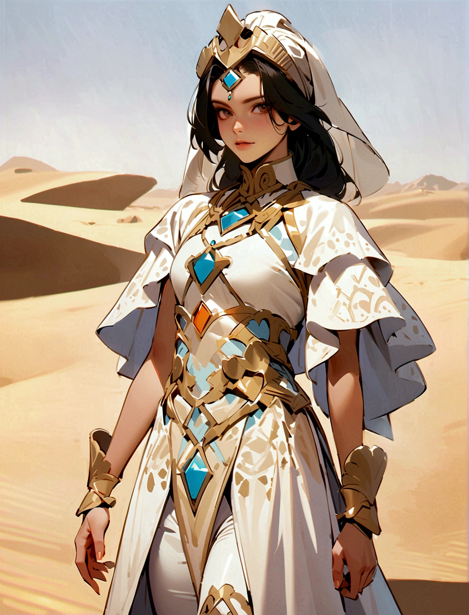 Desert Princess, full boy shot,  