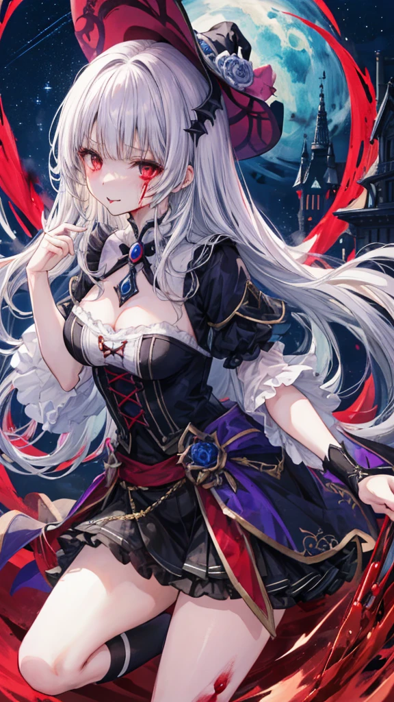 (masterpiece,Highest quality), solo,A white-haired woman is holding a candle,アニメのskullの女性の肖像,Beautiful Necromancer girl,Beautiful girl necromancer,,Smokey, Flowing white hair,厳しいeye,青白いskin,Black eyeshadow,黒いBloodと涙,Two fangs exposed,Gothic Girl Anime Characters,Beautiful Necromancer,gothic fantasy art,Dark fantasy風アート, White-haired God,Retrato de um Female Necromancer,Female Necromancer,Goddess of Death,Dark atmosphere lighting,The light shines,Mysteriouagic,Edge Light,,Swarms of Dark Monsterultiple skulls on the ground、周囲に複数のzombie、死んだ腐ったBloodに飢えた邪悪なzombie, Girl Venom, 黒い共to be bornto be born物が付着している, One Girl, masterpiece, View your audience, Professional, green髪, Torn clothing, crazy, Yandere, Psychopathic, crazy expression, Licking lips, The pupils constrict, crazy smile, crazy eyes, Conceit, Gothic architecture, Big window behind the girl, Bloodまみれの, Evil look, Psychopathic, Torn clothes, Torn Costume, sexy, reveal, Combat Stance, Very detailed, Vibrant appearance, Creative Action, Very detailed, Imaginative, Sensual, Voluntary, All breasts, sexy, reveal, Highest quality, skinの質感, Intricate details, (Highest quality, masterpiece, 超High resolution), (8k w全てpaper, High resolution, High resolution, to be born), (credibility: 1.4), (whole bodyショット), One Girl, ((Anime Girls)),,(Bloodしぶき:1.6), ((Fantasy Witch Costume)), ((Flowing white hair)), ,(Bloodしぶき:1.6),Female curves, Large Breasts, Thick thighs, sexyな平らなお腹, 完璧なhand, 完璧なアニメのface, ((dark ta dress)), Are standing, ((邪悪な笑face)), ,(Bloodしぶき:1.6),Victorian cities, gaslight, Steam circulates, Moonlight Illumination, night lighting, A sky filled with stars and galaxies,(Bloodしぶき:1.6),アニメzombie魔女デザイン, ねじれた笑face、Bloodまみれの、頭からの出Blood、Bloodしぶき、,(Bloodしぶき:1.6),Crossbones, skull, Streetwear Design, Professionalテクター, Horror Style, Full Design, Huge breasts, Very detailed, Realistic, Dark fantasy, Gloomy atmosphere, Intricate details, crazyスマイル, 狂ったeye, Cute and stylish hair band,(masterpiece:1.2, Highest quality), Scary atmosphere、Distorted facial expressions、Horror Art、Bloodの雨、Bloodを流す、Bloodしぶき,(Bloodしぶき:1.6),悪魔のeye、greenいeye、scar、火scar、whole body、Torn hair of a woman dressed in slave clothing、(Long Hair)、(eyeにかかる長さの前髪)、Black Hair、(((eyeの下のクマ)))、green白いskin、Feeling unwell、Pathological、邪悪な笑face、狂ったeye、(Grin)Dramatic makeup,Create mixed media art、,Horror 1 Girl, Open_mouth, , green_eye, Blood, Tilt_red_skin, Injury, Blood_In addition_face, Bandaged_arm, Blood_In addition_zombie, Blood_In addition_hand , Open your eyelids wide, The trend is 全て, mouthを大きくOpen, mouthを開けて歯をむき出しにする,Sharp teeth like a beast, Wide lips, 非常に広いmouth, Vermilion cheeks, blonde, ,(Bloodしぶき:1.6),Princess Cut, Ribbon hair ornament, brooch, Otaku Room, Well-built body, Nice body, Ample breasts, Thick body,eyeを大きく開いて、Scary atmosphere、Distorted facial expressions、ねじれた笑face、Bloodまみれの、頭からの出Blood、Bloodしぶき、whole body、,(Bloodしぶき:1.6),Long Hair、Long bangs、Well-built,Broad shoulders,I focus,(face),Messy Hair,いeye,(光るeye),green信号,笑face,big