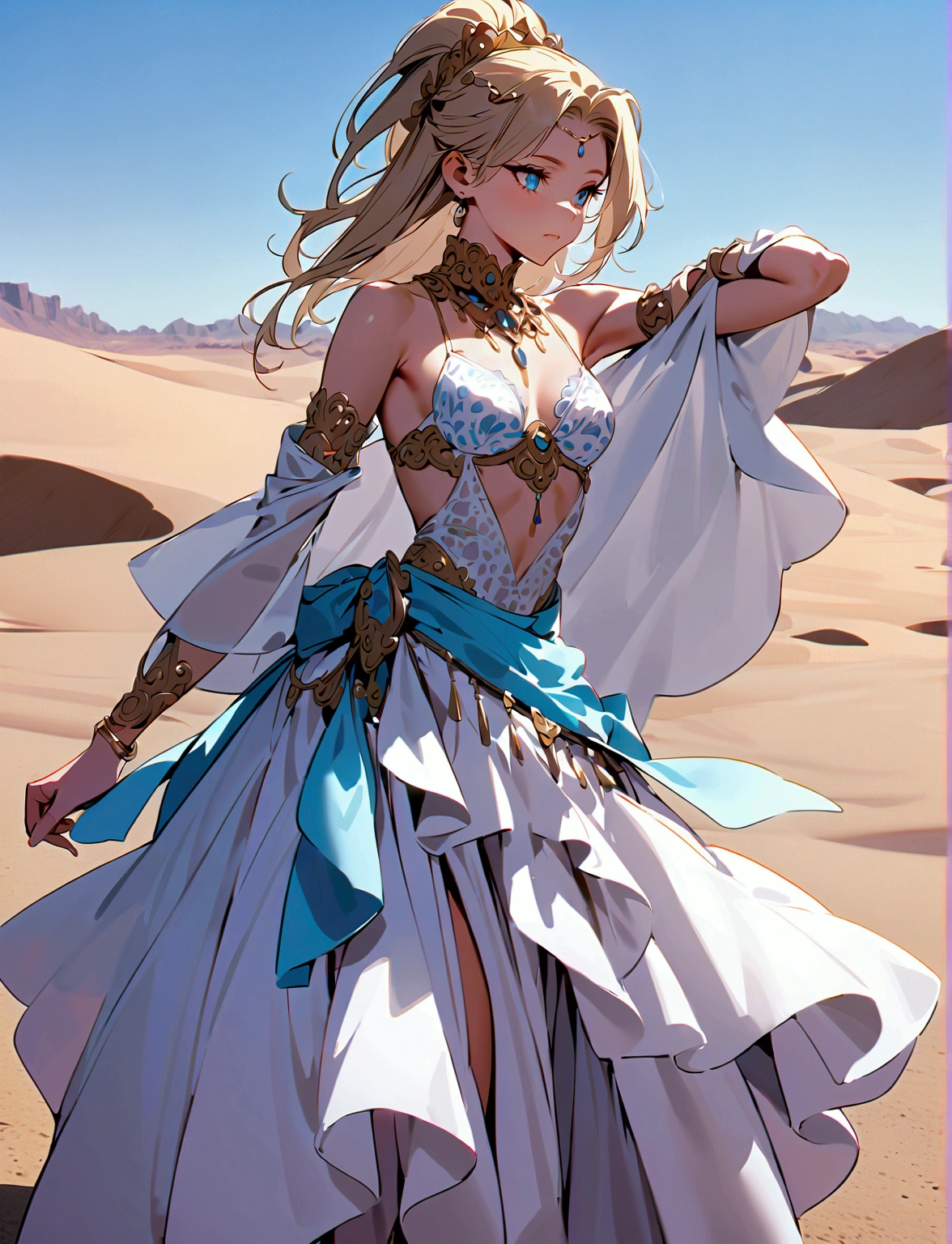 Desert Princess, full boy shot,  