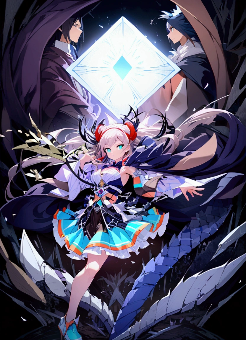 Wizard、Fantastic other world、Light and dark attributes、Conflict、