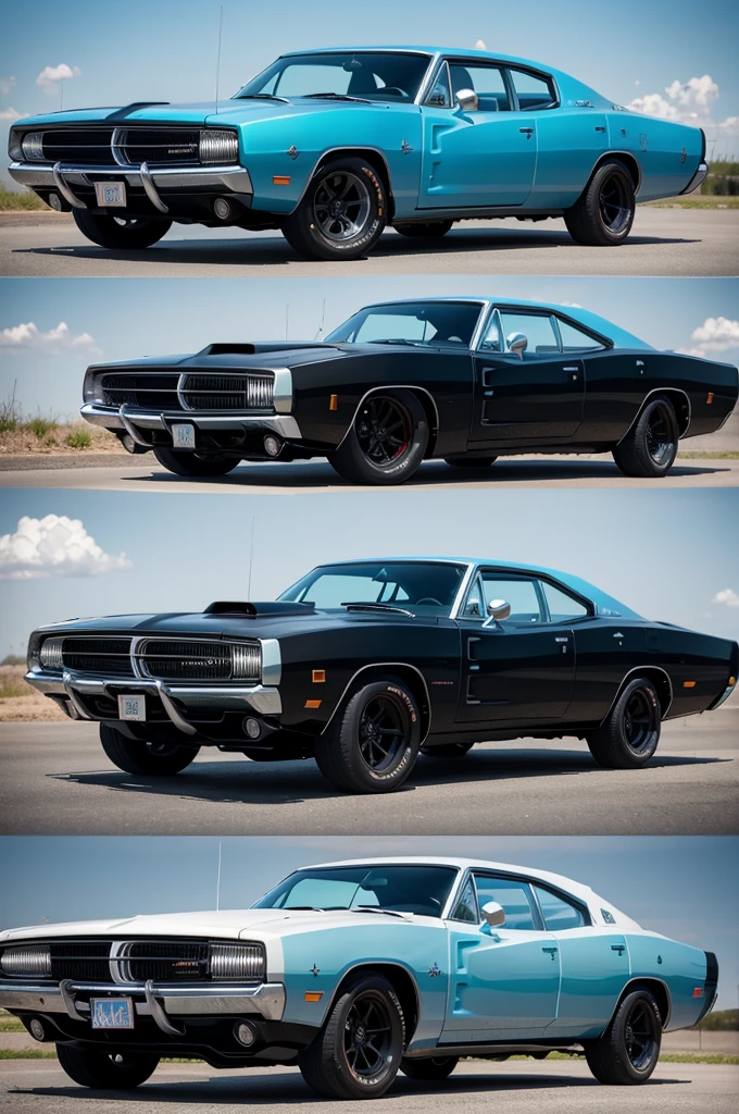 Um transformer baseado em um dodge charger