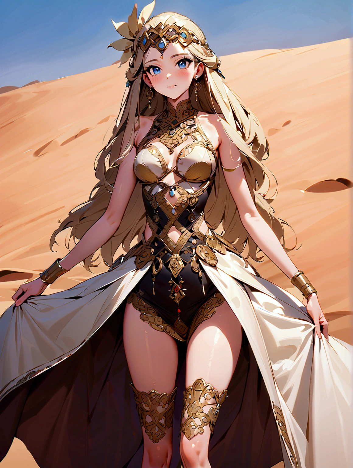 Desert Princess, full boy shot,  