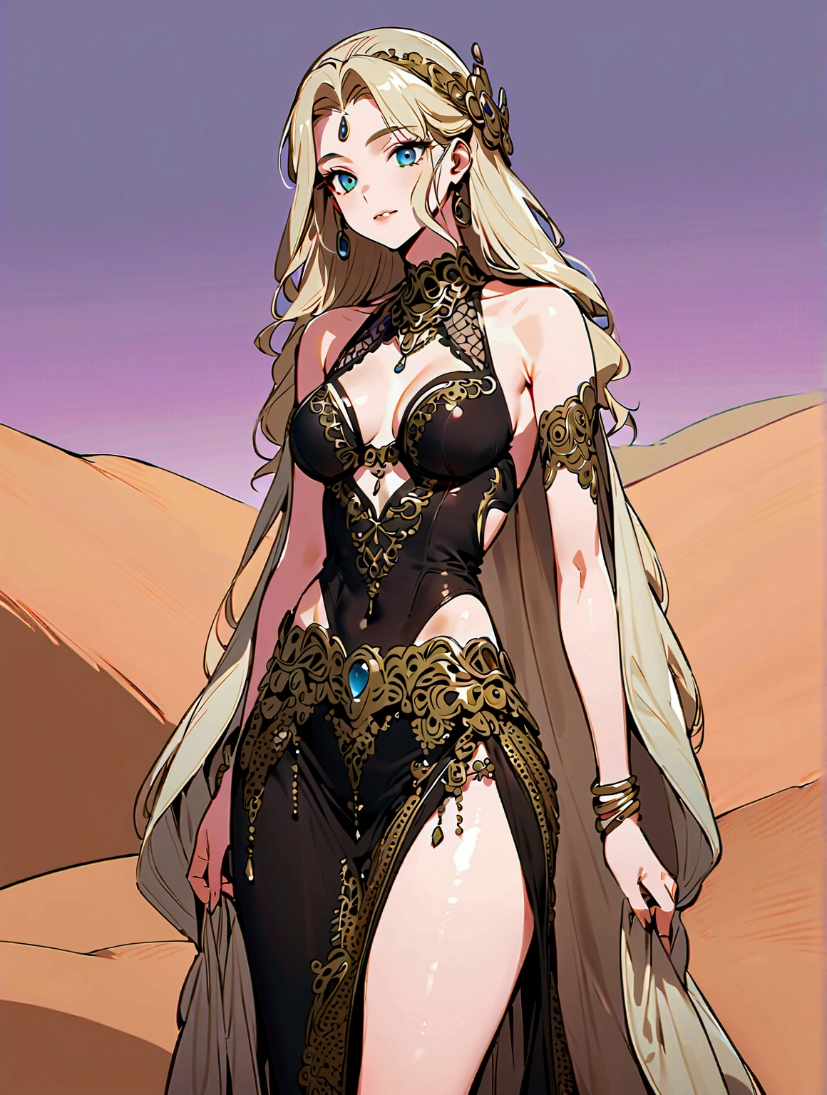 Desert Princess, full boy shot,  