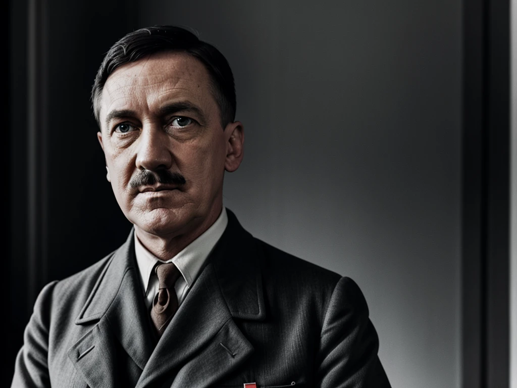 photo of adolf hitler as a , real, old
