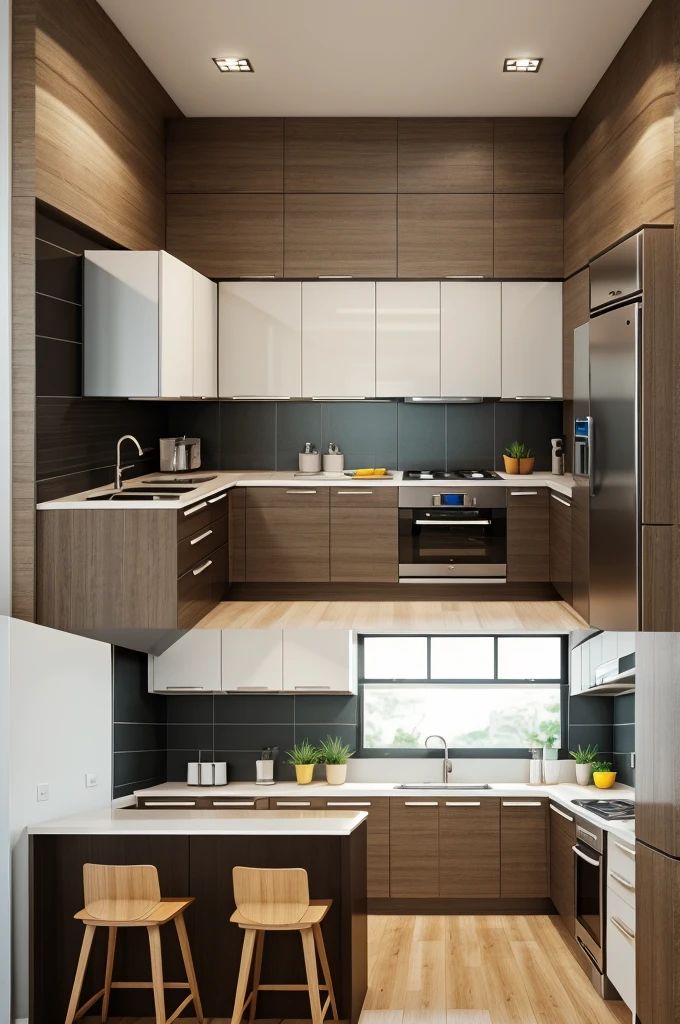 9×12 modular kitchen generate image