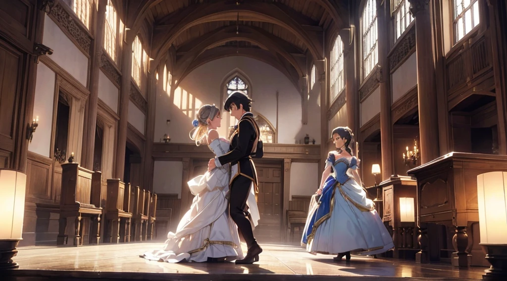 The Great Hall of the Castle、Cinderella Dancing the Waltz、Prince、longing