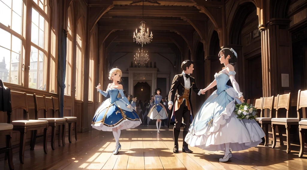 The Great Hall of the Castle、Cinderella Dancing the Waltz、Prince、longing