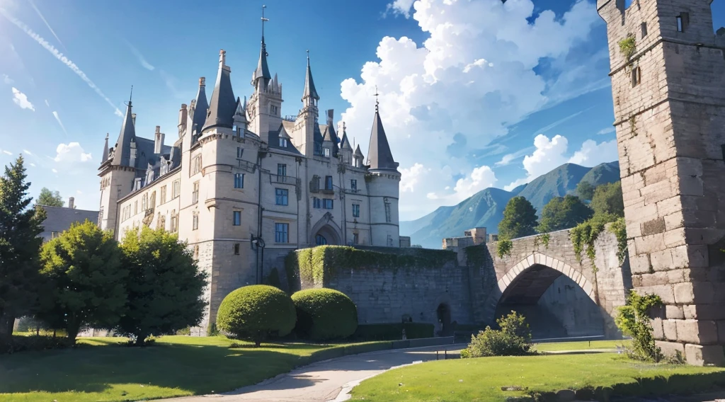 The castle's grand staircase、Cinderella Dancing the Waltz、Prince、longing