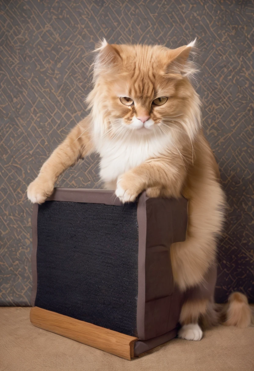 Gato bodybuilder