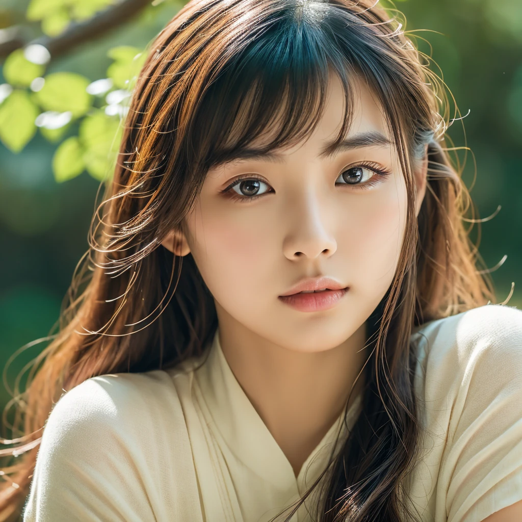 beautiful detailed asian girl, intricate detailed eyes, exquisite detailed lips, delicate detailed face, photorealistic, 8k, masterpiece, ultra-detailed, vivid colors, natural lighting, soft focus, elegant, graceful, serene, peaceful