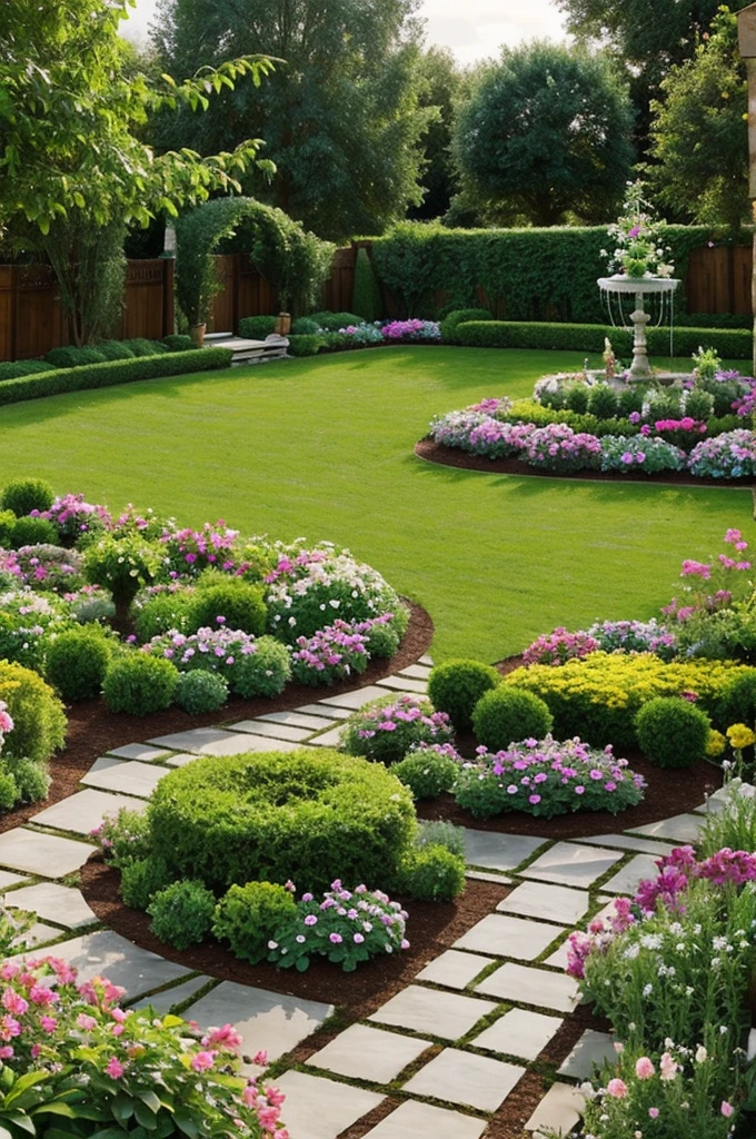 Create beautiful garden decorations

