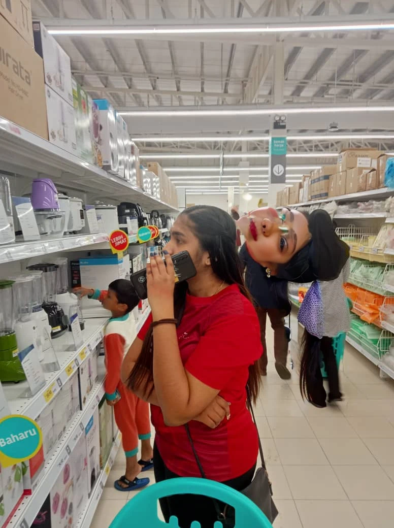 (front focus), Indian mature aunty, ((50year old aunty)), eyeing eyes, gorgeous eyes, (((wearing violet long silk nighty))), (((big red Bindi))), (((dark lipstick))), (((earing's))), looking at viewer, (((wearing violet long silk nighty))), in the room, in the house, beautiful sexy body, mature curvy, chubby dark skin, smiling, eyeshadow, gold ornament, alluring body, ((good proportion)), seducing, realistic background, front pose, black wavy hair, chubby mature women, front focus,