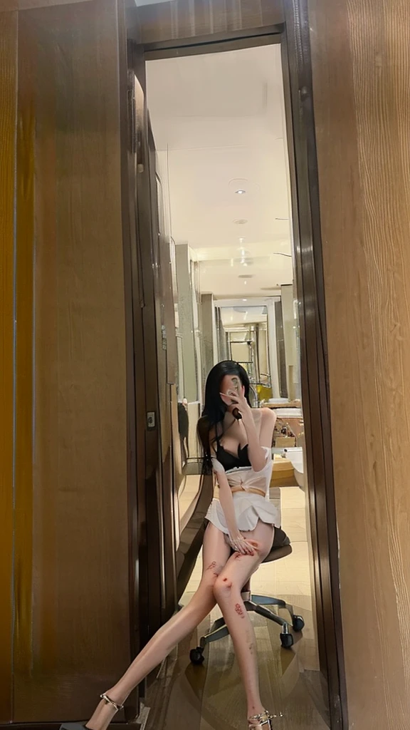 (1girl in:1.3), (High-angle full-body shot、Anatomically correct body、Arch your hips、Pose with your butt sticking out),fair white skin,Slender body,Solo, __body-parts__, Kim Ji-ni Jennie face, Kim Ji-ni Jennie face, Kim Ji-ni Jennie face, Heroic characters, The background is in an old ruin, 8k Resolution images, Intricate Symmetry Details. The whole picture is invincible and heroic, mainly a complete picture of a woman standing all over her body, with smooth movements and a confident expression、((s ass、thighs thighs thighs thighs、an legs、Raw feet、Expose your back))、(barechested、Lace Sherbag T-Back、posterior view)